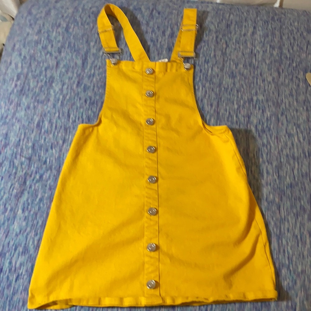 cute yellow overalls